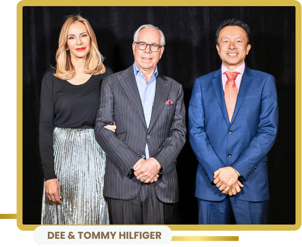 Dee & Tommy Hilfiger with Andy